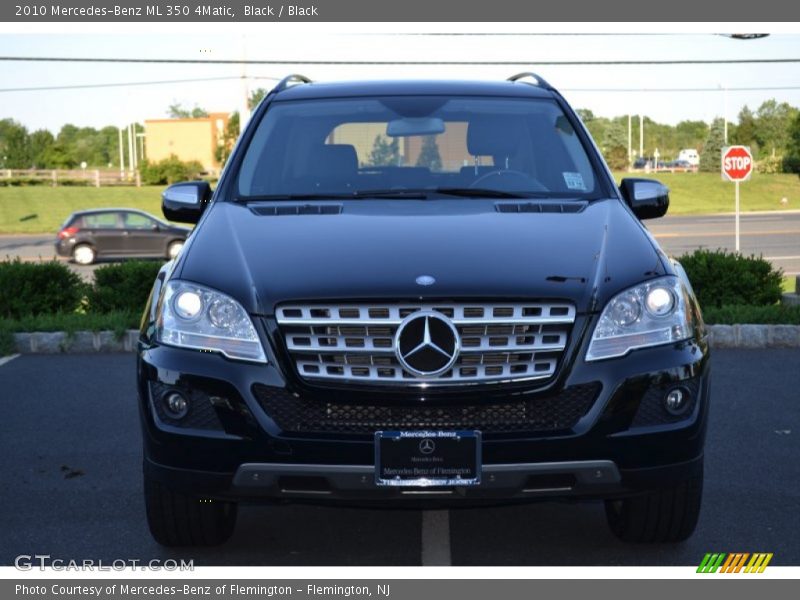 Black / Black 2010 Mercedes-Benz ML 350 4Matic