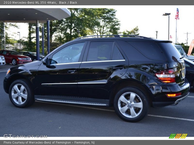 Black / Black 2010 Mercedes-Benz ML 350 4Matic