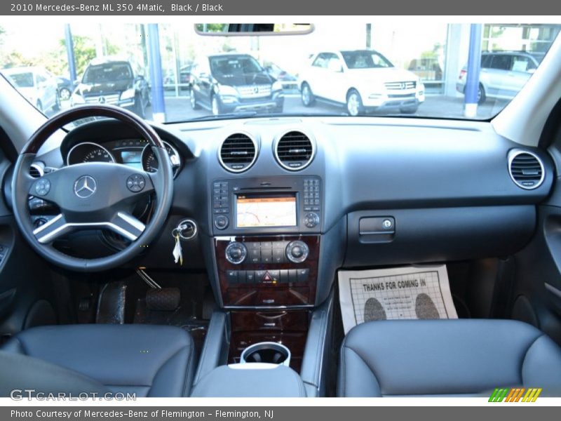 Black / Black 2010 Mercedes-Benz ML 350 4Matic