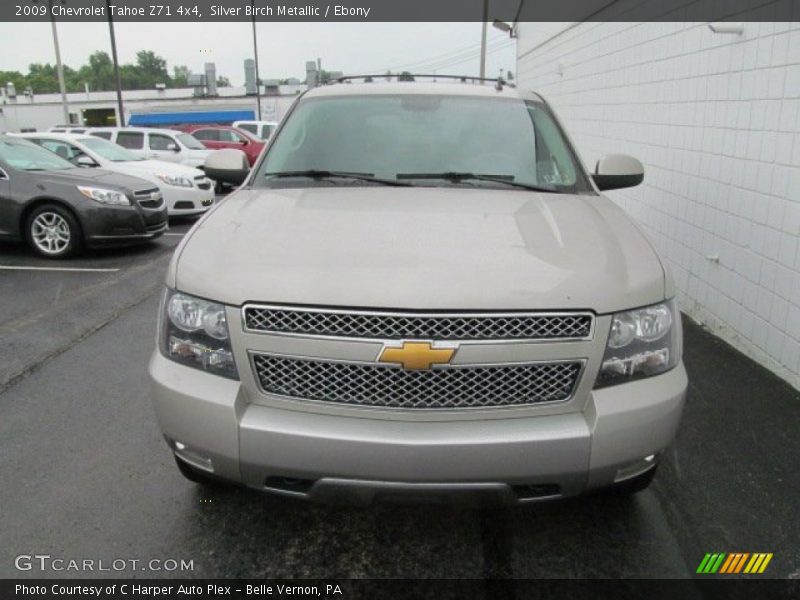 Silver Birch Metallic / Ebony 2009 Chevrolet Tahoe Z71 4x4
