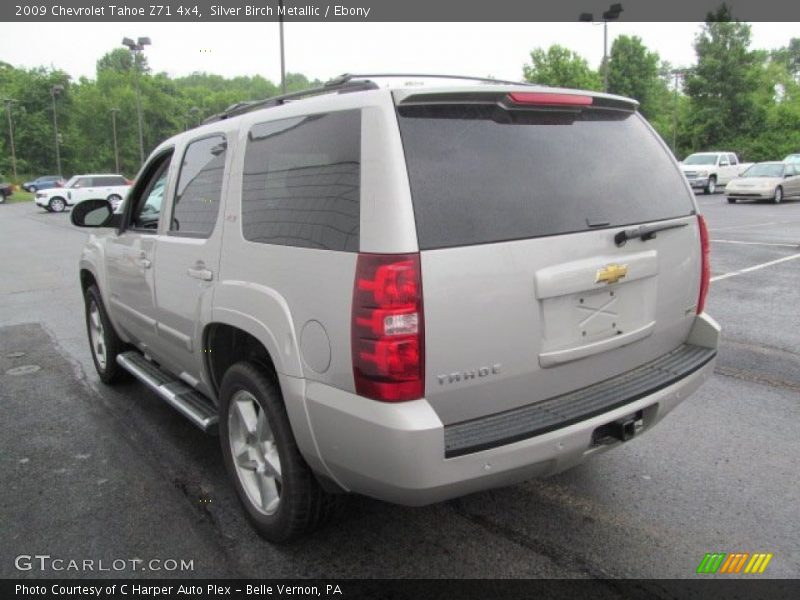 Silver Birch Metallic / Ebony 2009 Chevrolet Tahoe Z71 4x4