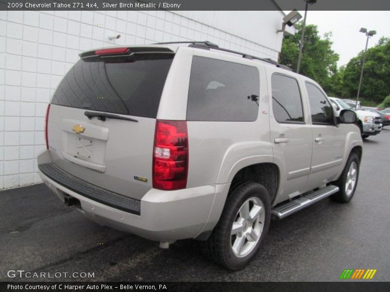 Silver Birch Metallic / Ebony 2009 Chevrolet Tahoe Z71 4x4