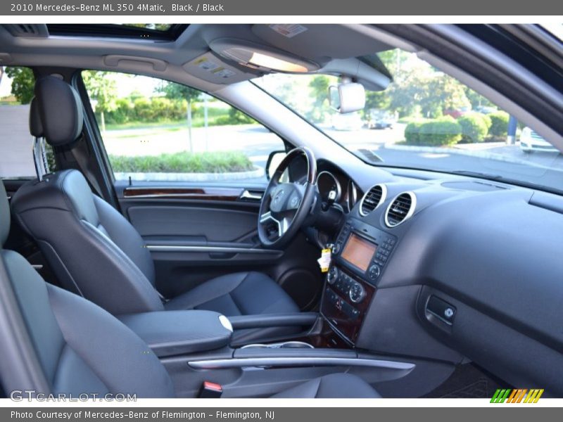 Black / Black 2010 Mercedes-Benz ML 350 4Matic