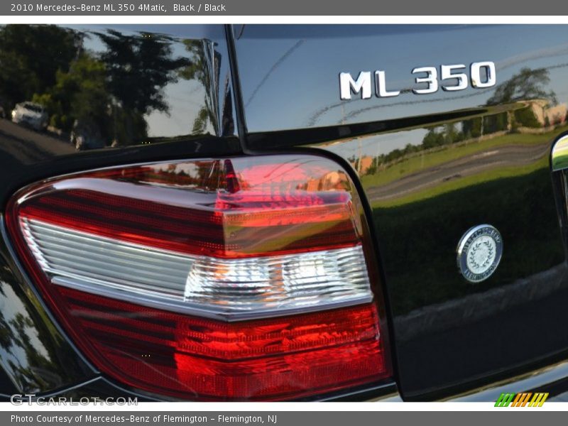 Black / Black 2010 Mercedes-Benz ML 350 4Matic