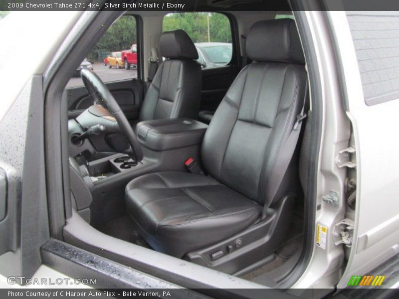 Silver Birch Metallic / Ebony 2009 Chevrolet Tahoe Z71 4x4