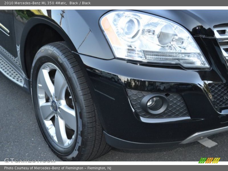 Black / Black 2010 Mercedes-Benz ML 350 4Matic