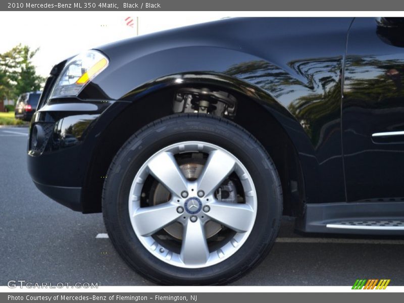 Black / Black 2010 Mercedes-Benz ML 350 4Matic
