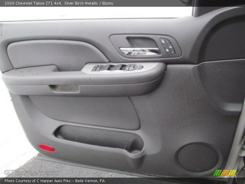 Silver Birch Metallic / Ebony 2009 Chevrolet Tahoe Z71 4x4