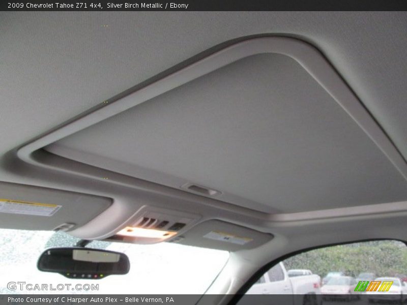 Silver Birch Metallic / Ebony 2009 Chevrolet Tahoe Z71 4x4
