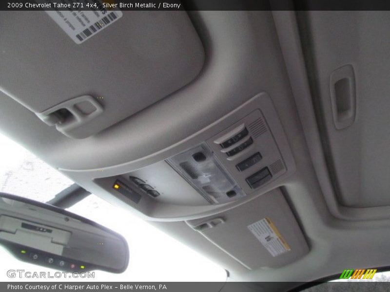 Silver Birch Metallic / Ebony 2009 Chevrolet Tahoe Z71 4x4