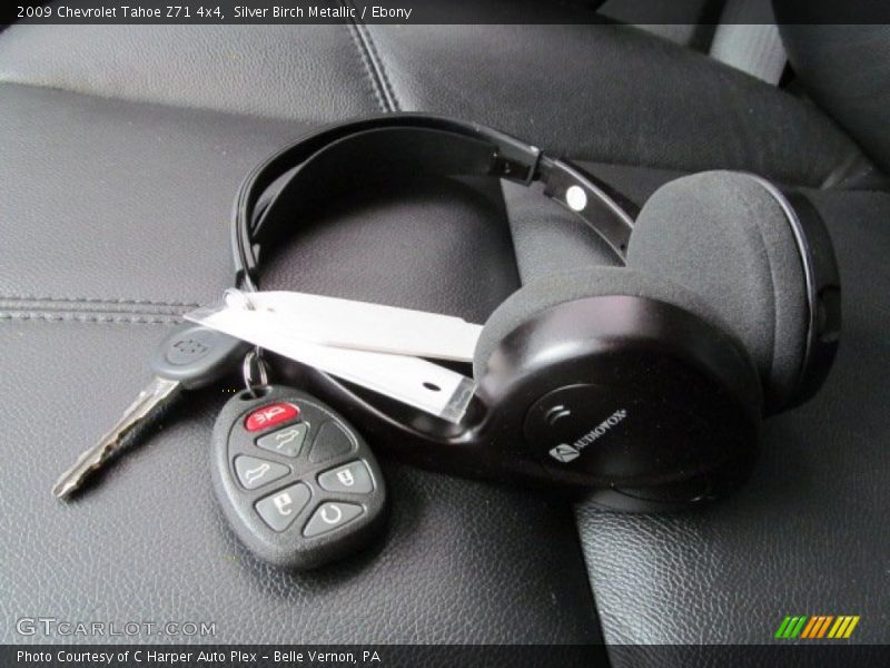 Silver Birch Metallic / Ebony 2009 Chevrolet Tahoe Z71 4x4