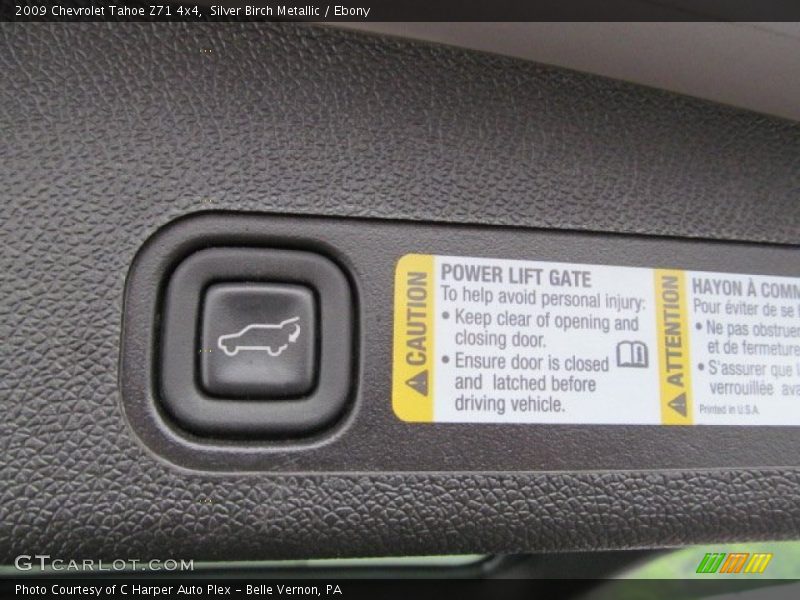 Silver Birch Metallic / Ebony 2009 Chevrolet Tahoe Z71 4x4