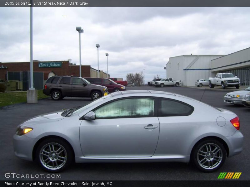 Silver Streak Mica / Dark Gray 2005 Scion tC