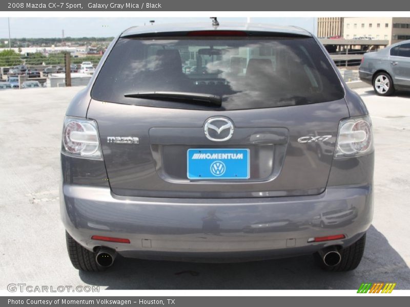 Galaxy Gray Mica / Black 2008 Mazda CX-7 Sport