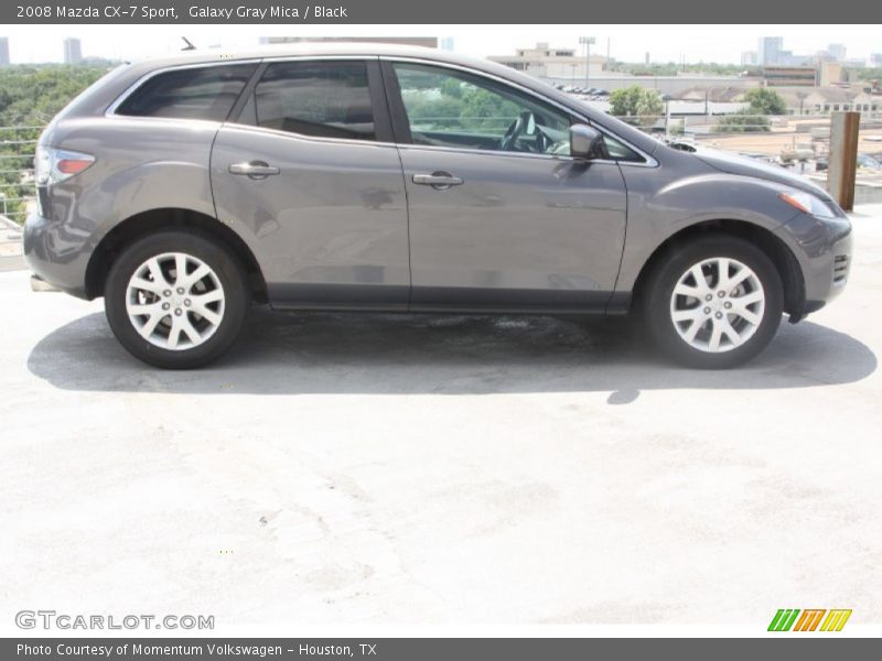 Galaxy Gray Mica / Black 2008 Mazda CX-7 Sport