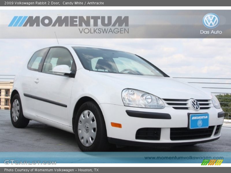 Candy White / Anthracite 2009 Volkswagen Rabbit 2 Door