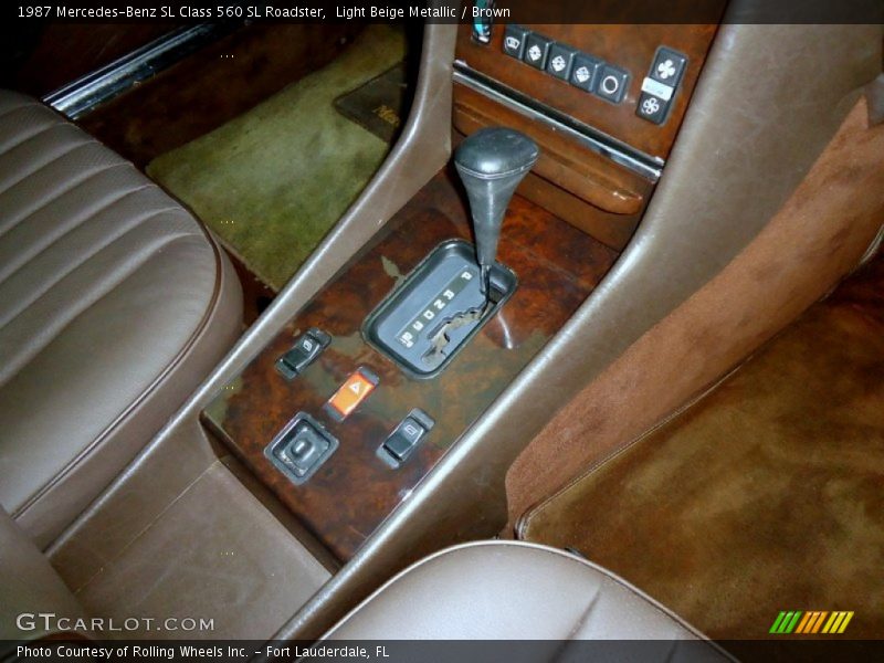  1987 SL Class 560 SL Roadster 4 Speed Automatic Shifter