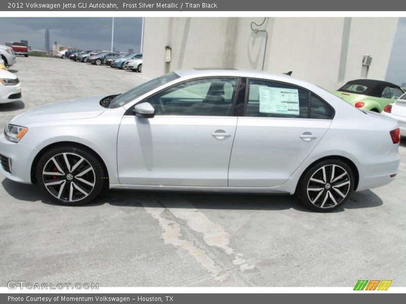 Frost Silver Metallic / Titan Black 2012 Volkswagen Jetta GLI Autobahn
