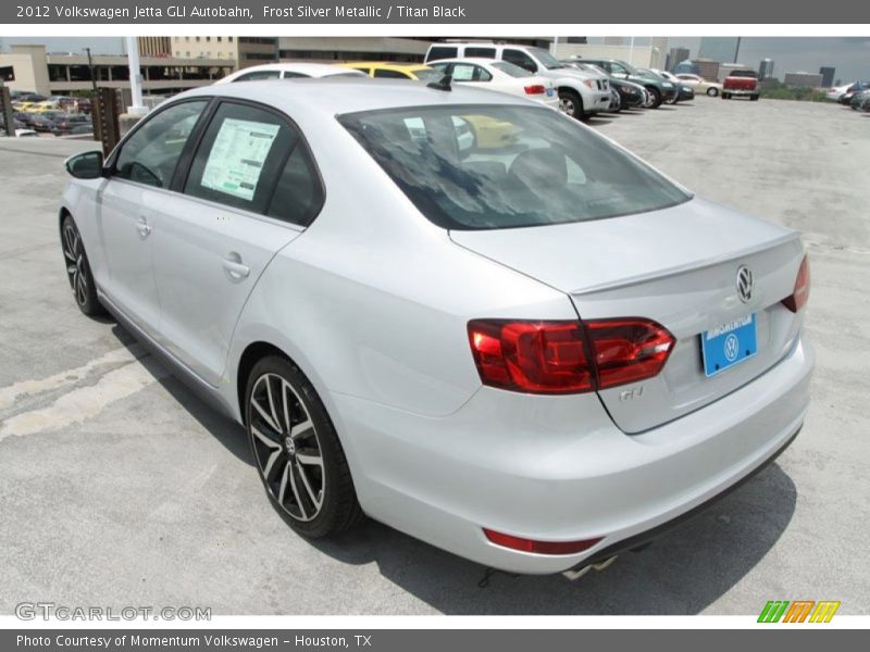 Frost Silver Metallic / Titan Black 2012 Volkswagen Jetta GLI Autobahn