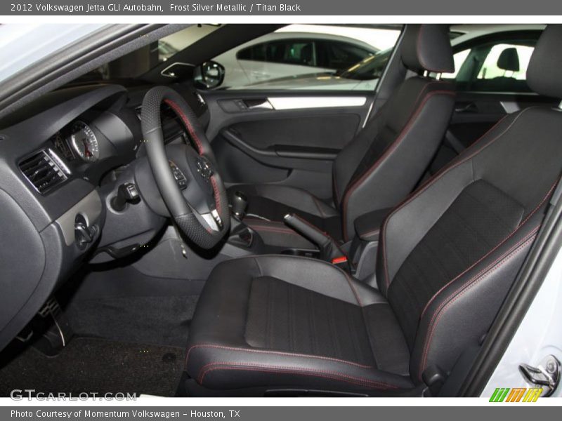 Frost Silver Metallic / Titan Black 2012 Volkswagen Jetta GLI Autobahn