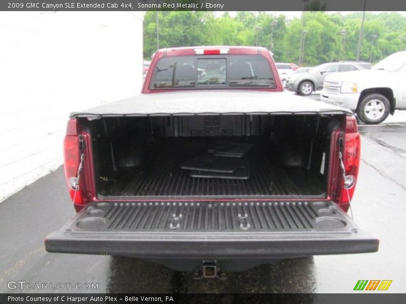 Sonoma Red Metallic / Ebony 2009 GMC Canyon SLE Extended Cab 4x4