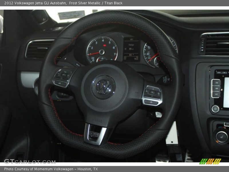 Frost Silver Metallic / Titan Black 2012 Volkswagen Jetta GLI Autobahn