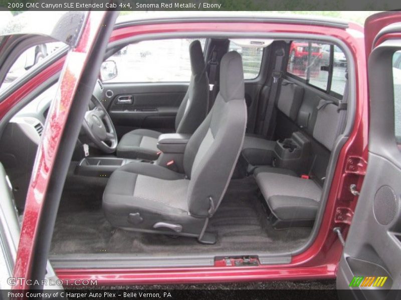 Sonoma Red Metallic / Ebony 2009 GMC Canyon SLE Extended Cab 4x4