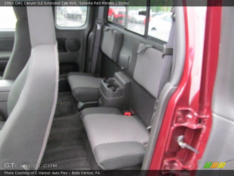 Sonoma Red Metallic / Ebony 2009 GMC Canyon SLE Extended Cab 4x4