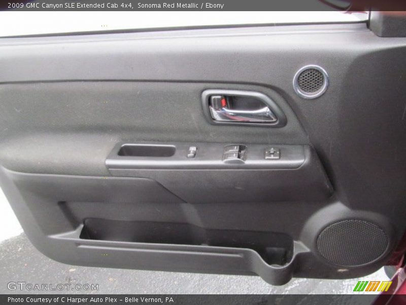 Sonoma Red Metallic / Ebony 2009 GMC Canyon SLE Extended Cab 4x4