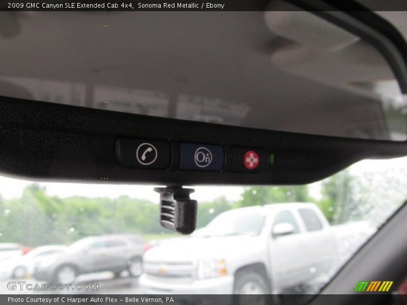 Sonoma Red Metallic / Ebony 2009 GMC Canyon SLE Extended Cab 4x4