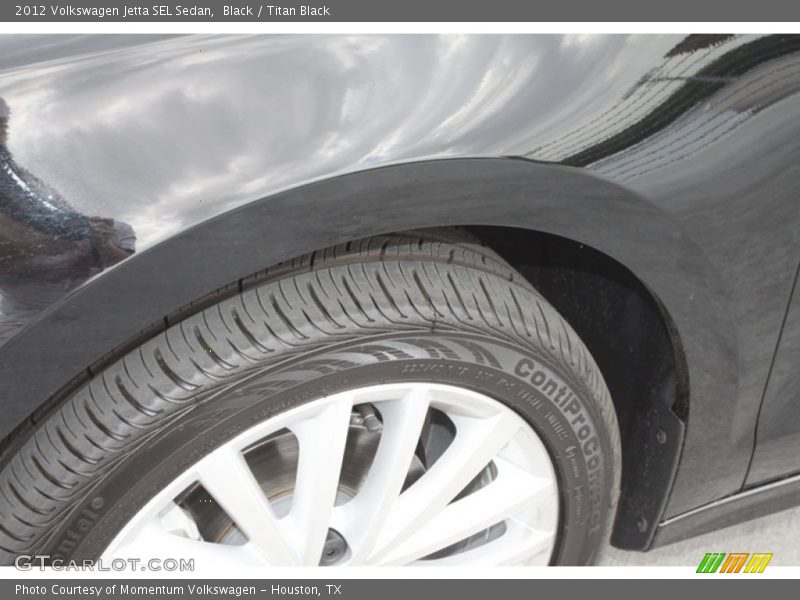 Black / Titan Black 2012 Volkswagen Jetta SEL Sedan