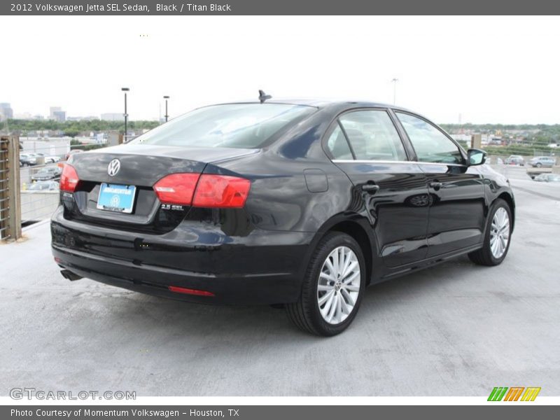 Black / Titan Black 2012 Volkswagen Jetta SEL Sedan