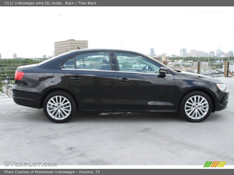 Black / Titan Black 2012 Volkswagen Jetta SEL Sedan