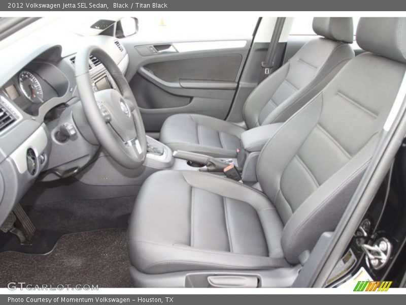 Black / Titan Black 2012 Volkswagen Jetta SEL Sedan
