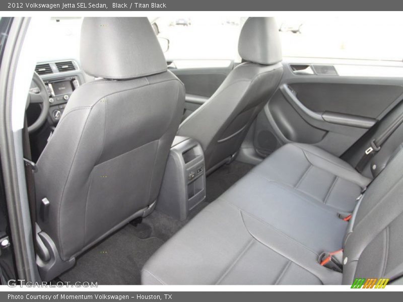 Black / Titan Black 2012 Volkswagen Jetta SEL Sedan