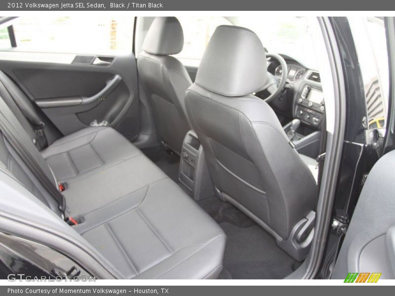 Black / Titan Black 2012 Volkswagen Jetta SEL Sedan