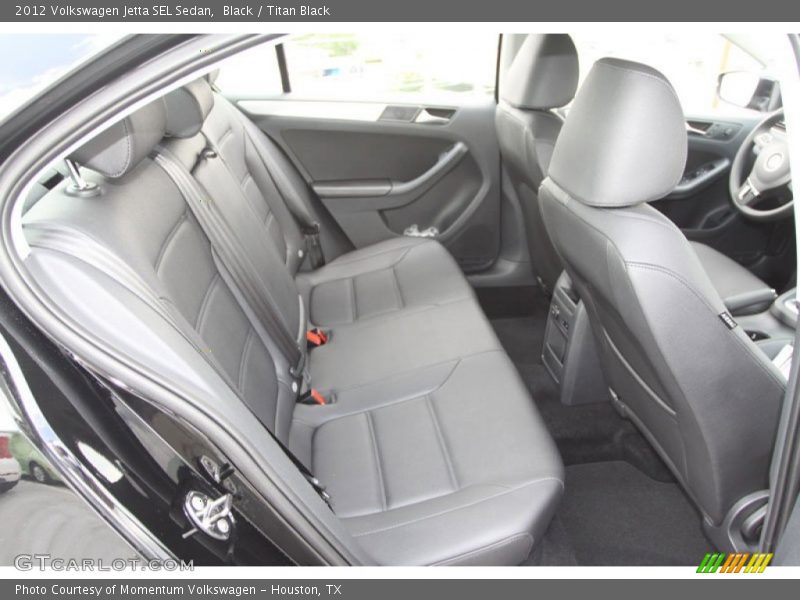 Black / Titan Black 2012 Volkswagen Jetta SEL Sedan