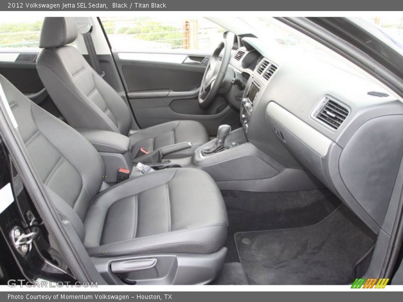 Black / Titan Black 2012 Volkswagen Jetta SEL Sedan