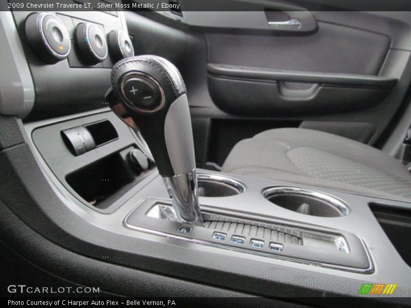 Silver Moss Metallic / Ebony 2009 Chevrolet Traverse LT