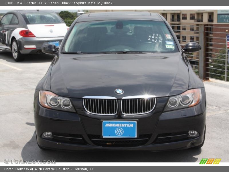 Black Sapphire Metallic / Black 2006 BMW 3 Series 330xi Sedan