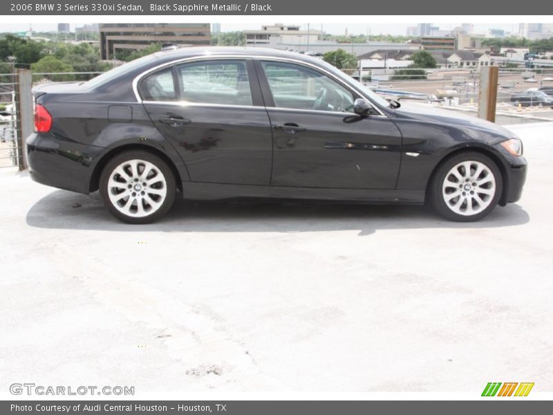 Black Sapphire Metallic / Black 2006 BMW 3 Series 330xi Sedan