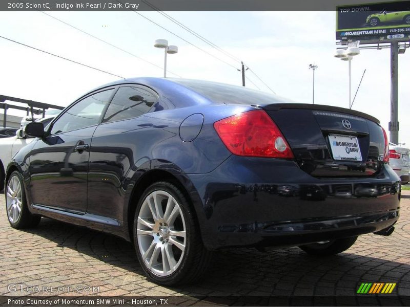 Indigo Ink Pearl / Dark Gray 2005 Scion tC