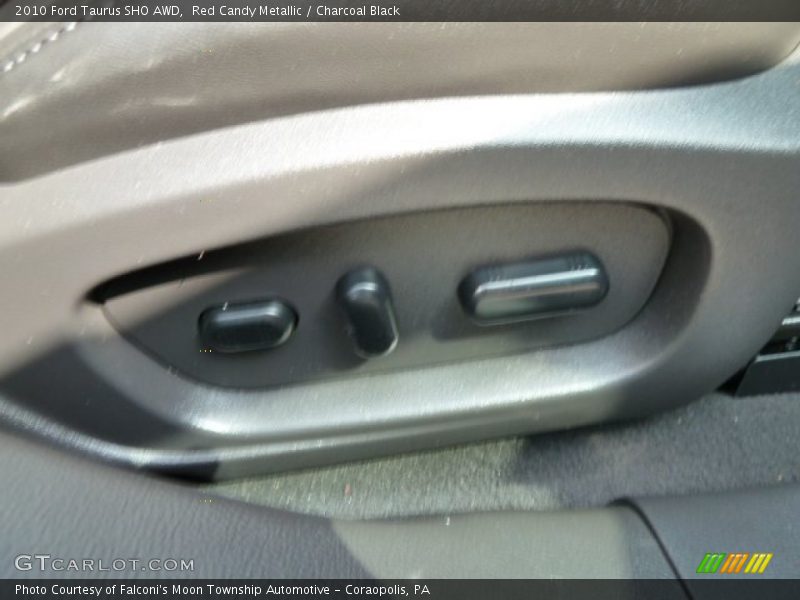Red Candy Metallic / Charcoal Black 2010 Ford Taurus SHO AWD