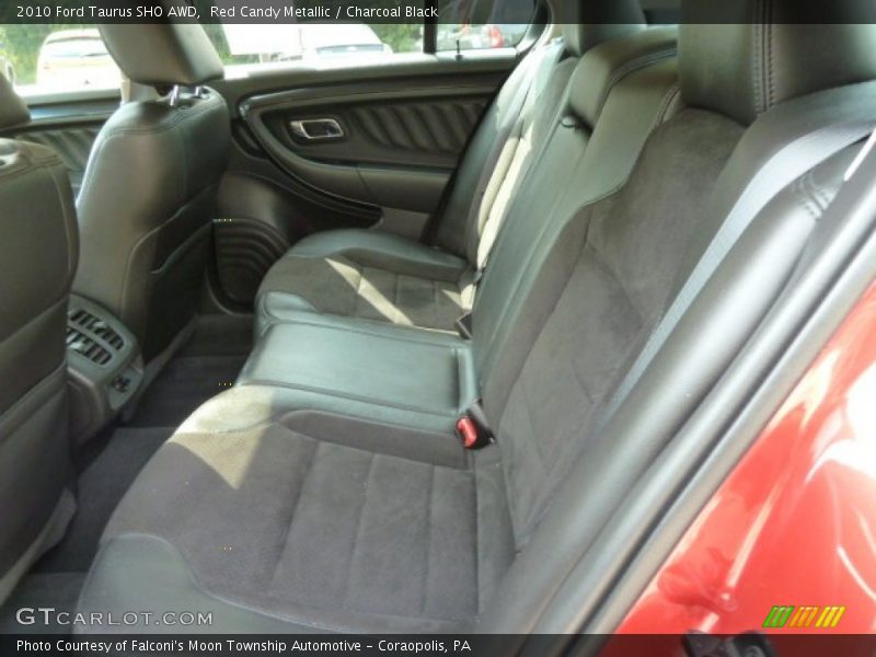 Red Candy Metallic / Charcoal Black 2010 Ford Taurus SHO AWD