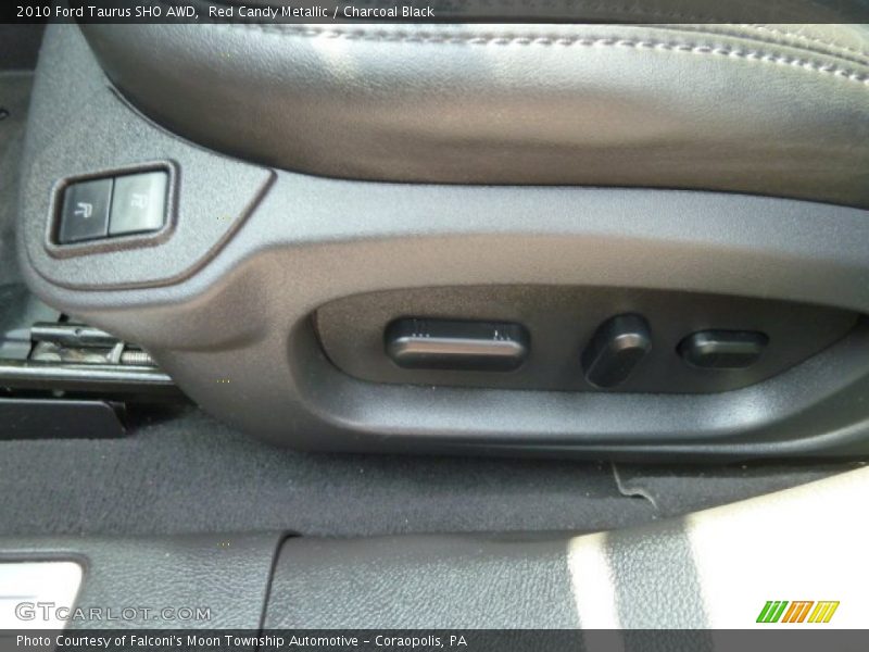 Red Candy Metallic / Charcoal Black 2010 Ford Taurus SHO AWD