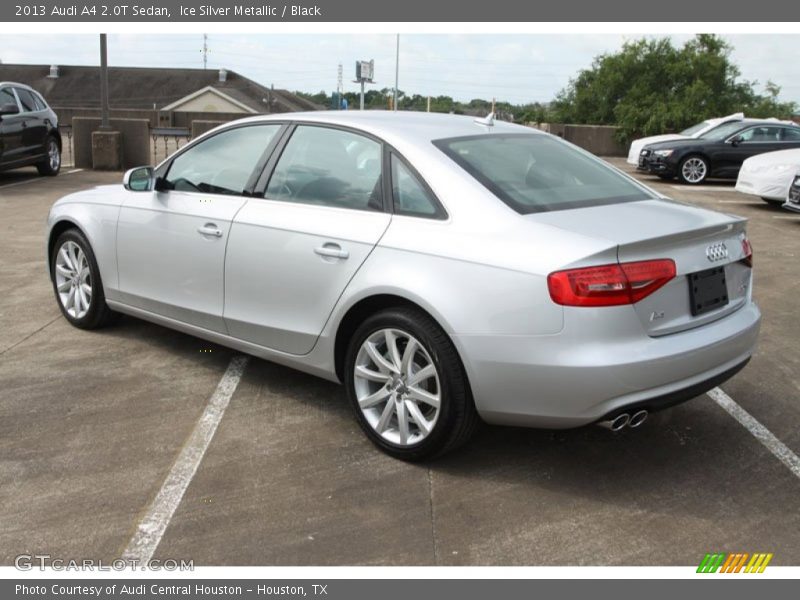 Ice Silver Metallic / Black 2013 Audi A4 2.0T Sedan