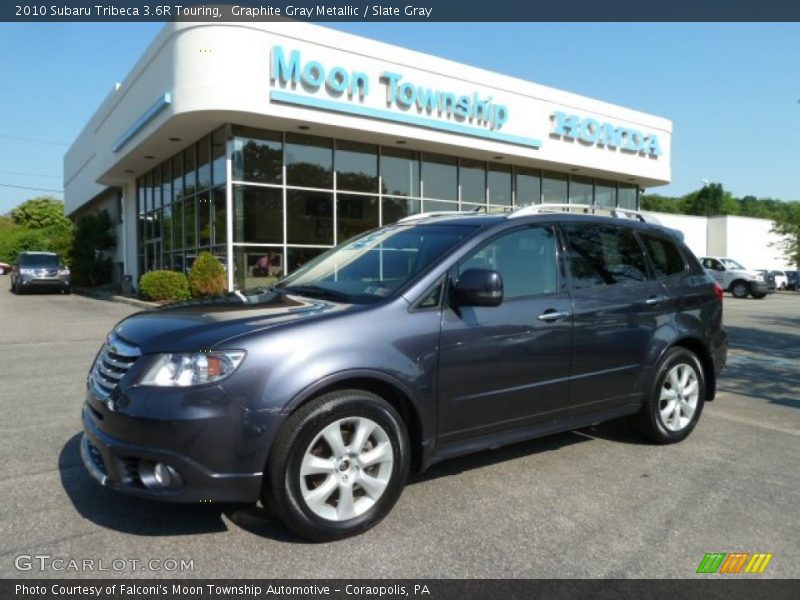 Graphite Gray Metallic / Slate Gray 2010 Subaru Tribeca 3.6R Touring