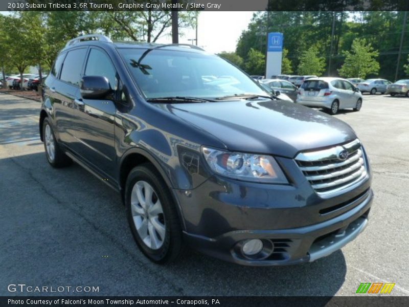 Graphite Gray Metallic / Slate Gray 2010 Subaru Tribeca 3.6R Touring