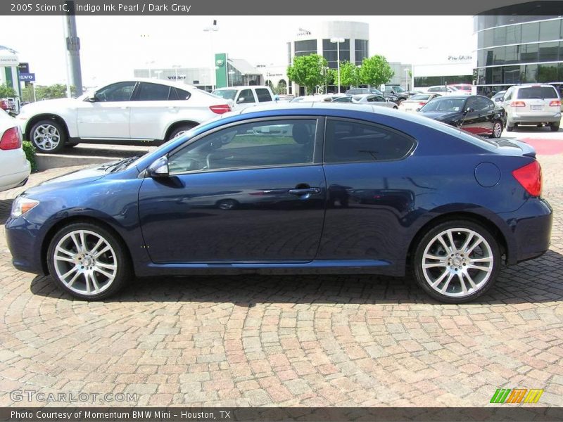 Indigo Ink Pearl / Dark Gray 2005 Scion tC