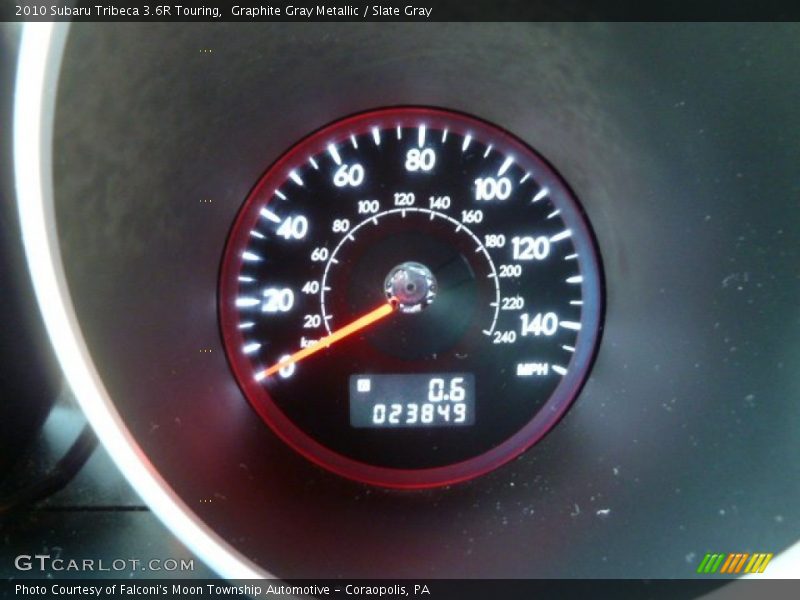 Graphite Gray Metallic / Slate Gray 2010 Subaru Tribeca 3.6R Touring